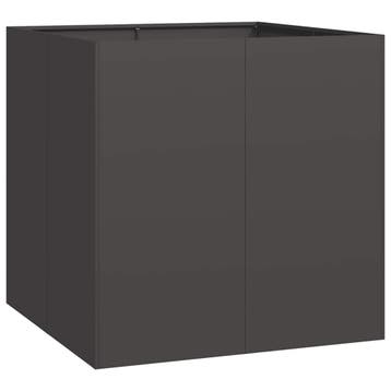 Stalen plantenbak 80cm | Tweede kansje | OP = OP, Verzenden, Vierkant, Zo goed als nieuw, Metaal