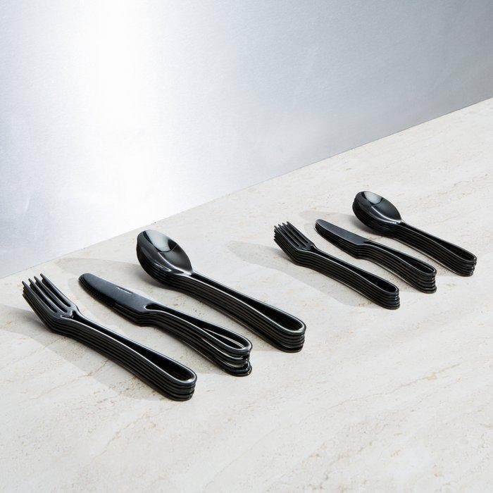 Flatware design Maarten Baptist - Ménagère (24) - Contour, Antiquités & Art, Art | Objets design