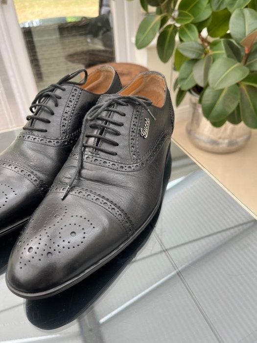 Gucci - Schoenen met veters met hakken - Maat: EU 44.5, Vêtements | Hommes, Chaussures