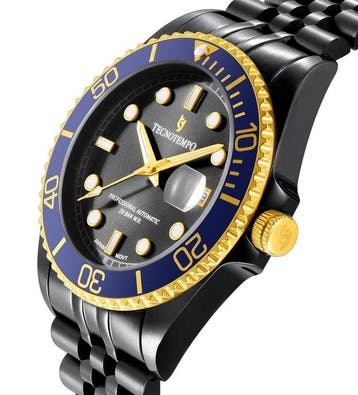 Tecnotempo - Professional Automatic - Japan Movt - 200M W.R, Nieuw