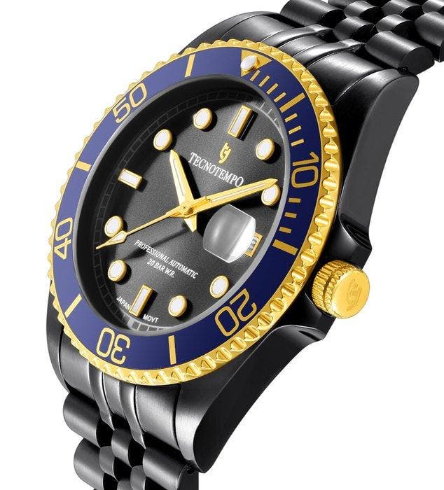 Tecnotempo - Professional Automatic - Japan Movt - 200M W.R, Bijoux, Sacs & Beauté, Montres | Hommes
