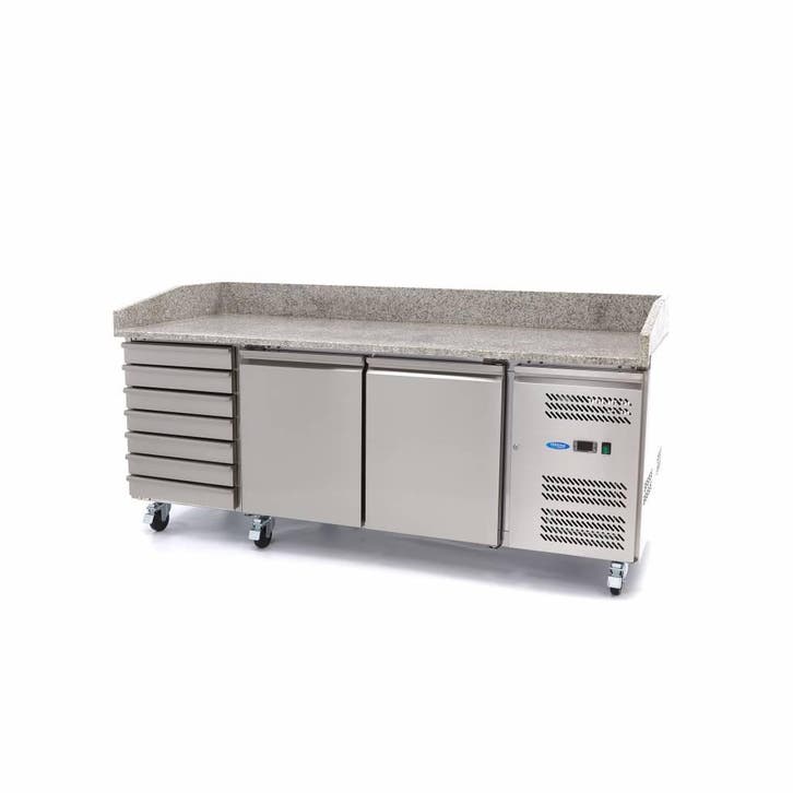 Réfrigérateur pour la préparation des pizzas - 202 cm - 2, Zakelijke goederen, Horeca | Keukenapparatuur, Verzenden