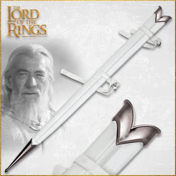 Lord of the Rings Replica 1/1 Scabbard Glamdring White, Ophalen of Verzenden