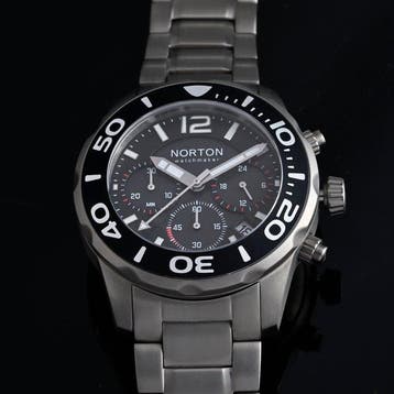 Norton - Titano - Solar Chronograph - Cassa e Bracciale in