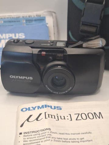 Olympus Mju Zoom | Analoge camera, Nieuw