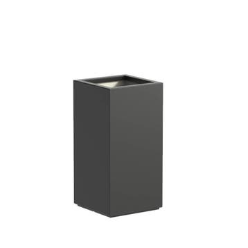 Polyester plantenbak 40x40x80cm - Met bodem, Kunststof, Minder dan 60 cm, Vierkant, Nieuw