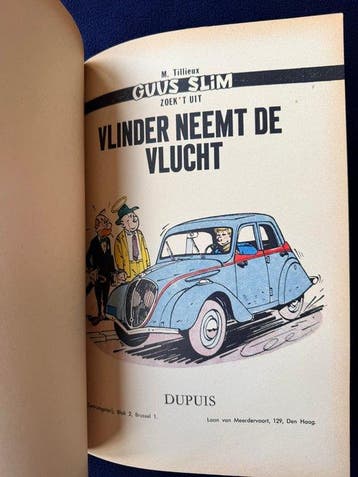 Guus Slim 1 - Vlinder neemt de vlucht - 1 Album - Eerste, Nieuw