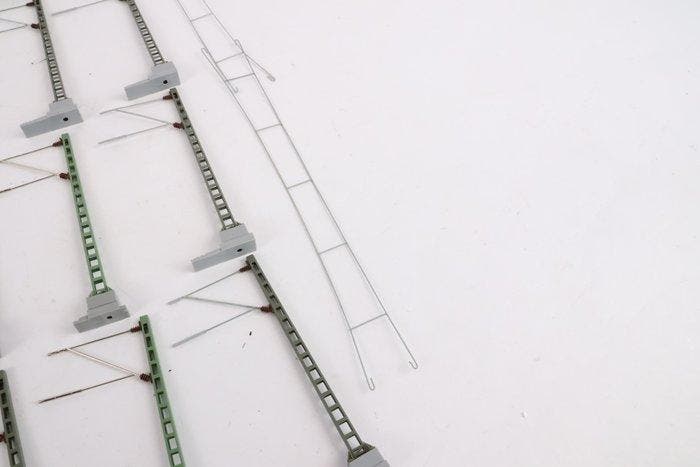 Märklin, Viessmann H0 - Bovenleiding (53) - 53-delig pakket, Hobby en Vrije tijd, Modeltreinen | H0