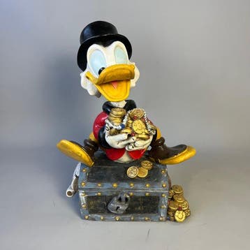 Uncle Scrooge - 1 Statue - Heissner AG - 1990, Collections