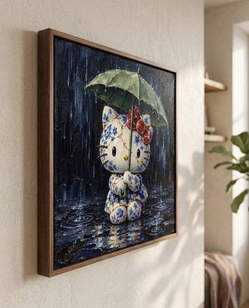MEDSAN - Kintsugi Hello Kitty in the Rain () -