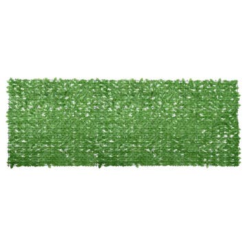 vidaXL Balkonscherm met groene bladeren 400x150 cm, Verzenden