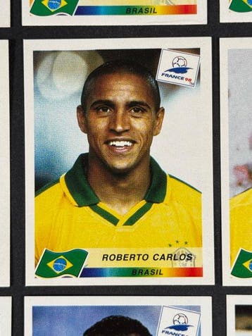 1998 Panini France 98 World Cup, Brasil complete team #14/31, Nieuw