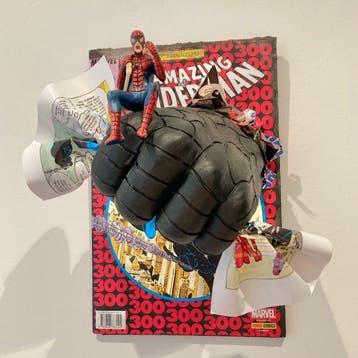 Popik-Get out, SPIDER-MAN!, Antiquités & Art