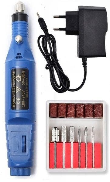 Nagelfrees nagel frees manicure pedicure elektrische vijl *b, Bijoux, Sacs & Beauté, Beauté | Soins du corps, Envoi