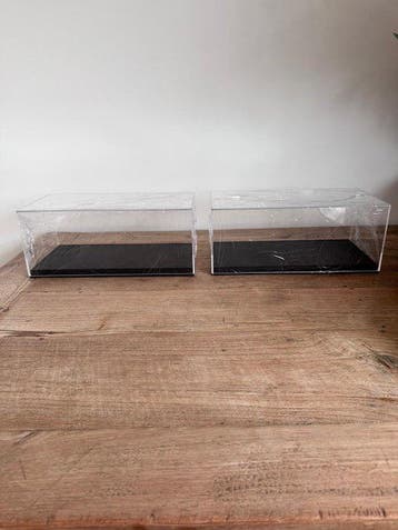 1:18 - Modelauto (2) - Modelauto displaycase / vitrine 1:18, Hobby & Loisirs créatifs