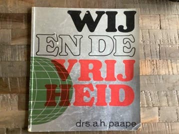Wy en de vryheid 9789024286058 Paape, Verzenden, Paape