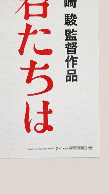 Hayao Miyazaki - The Boy and the Heron - Studio Ghibli –, Collections