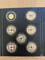 Belgique, Niue. 2022 Set Twintig jaar euro (Sans prix de