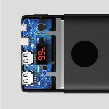 Zeus 40.000mAh Powerbank met 4 Poorten - LED Display Externe, Verzenden, Nieuw, Romoss