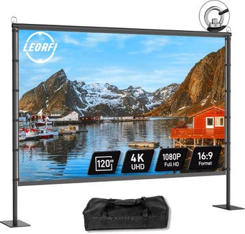 Draagbaar 120 scherm, windbestendig | Retour deal, Verzenden