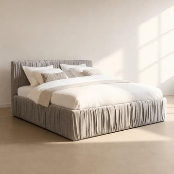 ARCTIC LIVING® Nunavut Gestoffeerd Opbergbed - 160 x 200, Huis en Inrichting, Nieuw