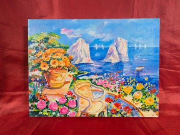 Alfredo Grimaldi (1950) - Veranda su Capri