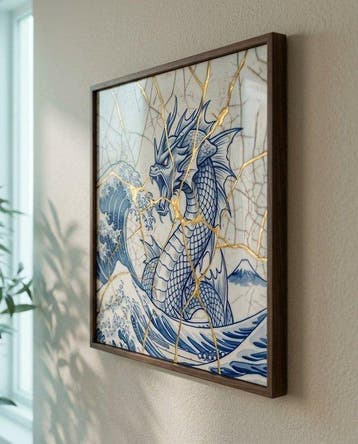 MEDSAN - Kintsugi Gyarados () - UNIQUE WORK