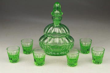 Karaf - Glas, Antiek en Kunst