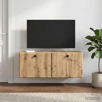 vidaXL Wandmontage TV-kast 78,5 x 31 x 30 cm Artisanaal, Verzenden, Nieuw