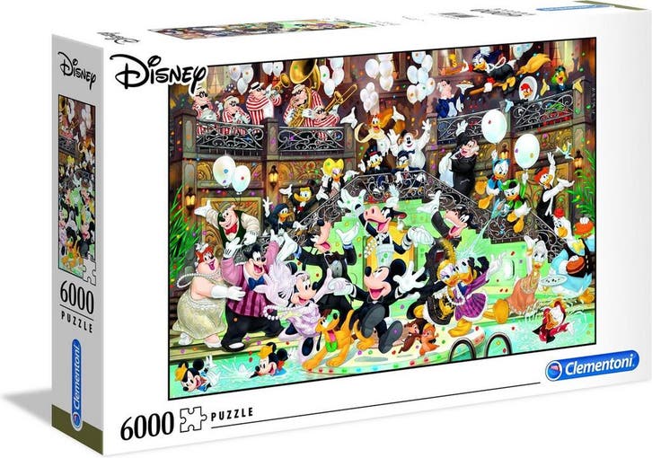 Clementoni Puzzel 6000 Stukjes - Disney Gala 2020 - High, Kinderen en Baby's, Speelgoed | Overig, Zo goed als nieuw, Verzenden