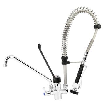 Voorspoeldouche | SilverLine | Handdouche + Onderuitloop |, Verzenden, Nieuw in verpakking