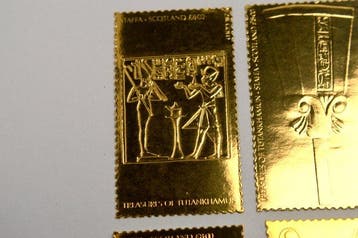 Écosse. Medal Treasures Of Tutankhamun - 4 x 1/100oz (.950)