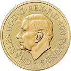 1 Troy Ounce - Goud .999 - 2026 British Lion and The Eagle
