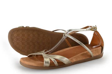 Unisa Sandalen in maat 41 Zilver, Overige kleuren, Verzenden, Sandalen of Muiltjes, Zo goed als nieuw