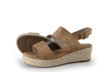 Dolcis Sandalen in maat 37 Beige, Vêtements | Femmes, Chaussures, Verzenden, Sandalen of Muiltjes