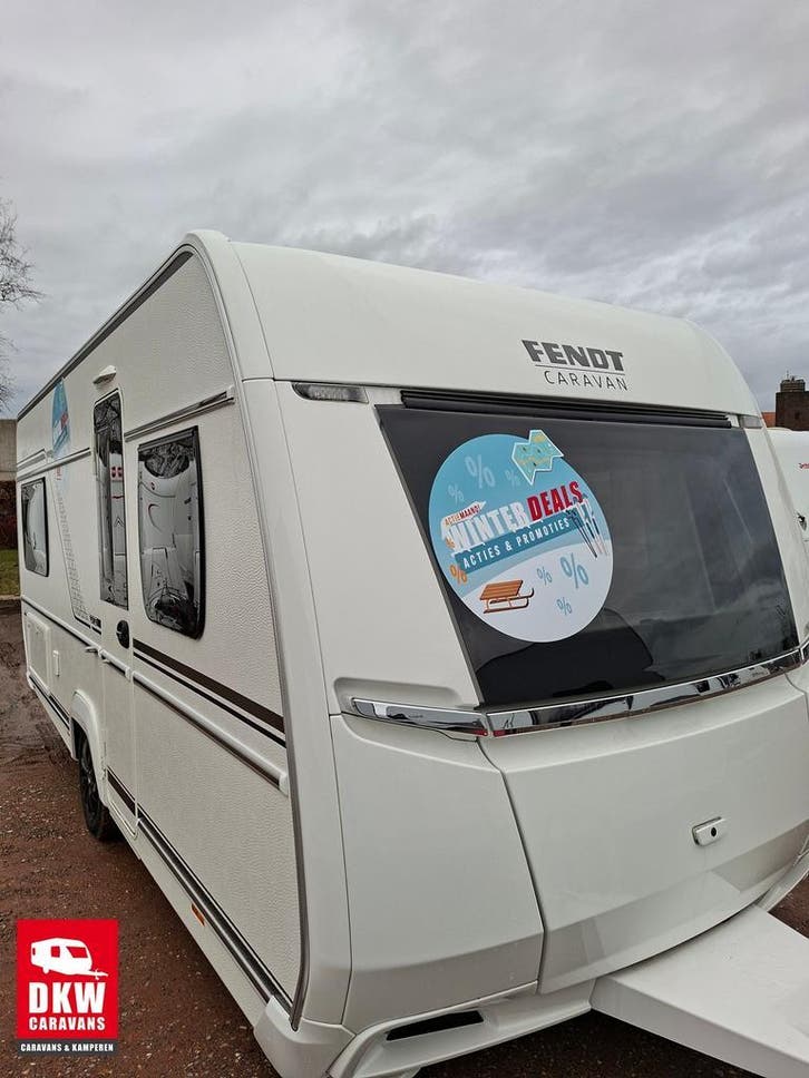 FENDT Bianco Activ 465 SFH, Caravans en Kamperen, Caravans, 1250 - 1500 kg, Gascomfoor, Hordeur, Kachel, Koelkast, Luifel, Mover