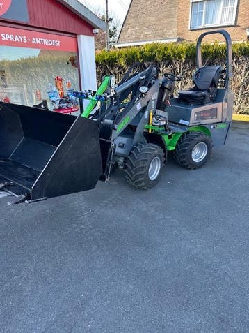 WCM kniklader, kubota diesel, btw incl, levering inclusief, Wiellader of Shovel