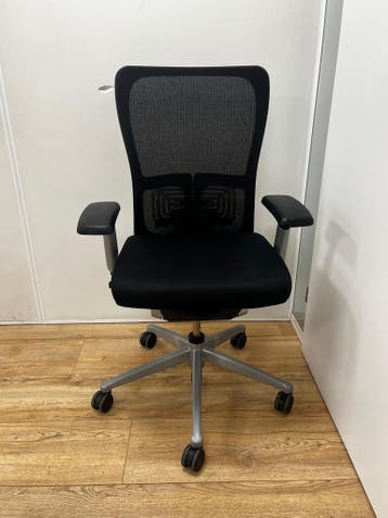 Grote Voorraad Haworth Zody Bureaustoelen!, Ergonomisch, Zo goed als nieuw, Zwart, Bureaustoel