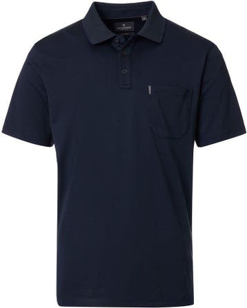 CASAMODA Polo Stretch Navy maat Maat 52/54 (L) Heren, Kleding | Heren, Polo's, Maat 52/54 (L), CASAMODA, Nieuw, Verzenden