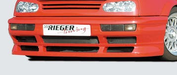 Rieger voorbumper | Golf 3 - 3-drs., 5-drs., Cabrio, Combi |, Verzenden, Nieuw, Volkswagen