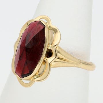 Bague - 14 carats Or jaune - grenade, Bijoux, Sacs & Beauté, Bagues