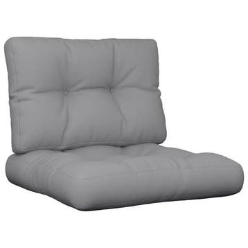 Coussins pour palette gris - Confort eco - Retour client, Verzenden