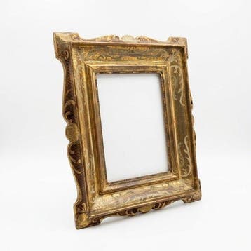 Lijst- Fiorentina 31 x 37,5 (zonder reserveprijs) - Hout,