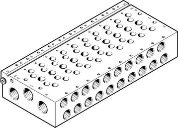 Festo Aansluitstrip - 574468, Doe-het-zelf en Bouw, Verzenden, Nieuw