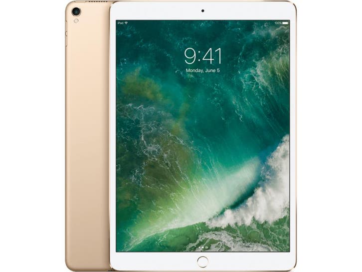 Apple iPad Pro 10.5 (2017) - Tablet - 64GB WiFi - Goud, Computers en Software, Apple iPads, Zo goed als nieuw, Verzenden