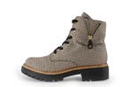 Rieker Veterboots in maat 39 Beige, Kleding | Dames, Schoenen, Verzenden, Beige, Overige typen, Zo goed als nieuw