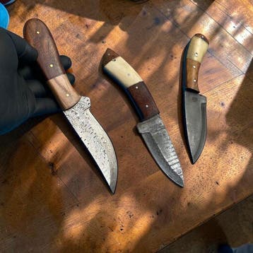 Keukenmes - Utility knife - Handgemaakt vintage