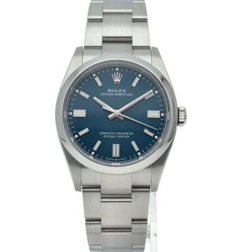 Rolex - Oyster Perpetual 36 Watch, Medium Blue -, Nieuw