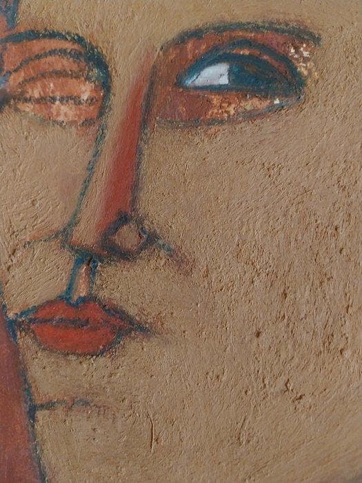 Lisandro Ramacciotti (1950) - Genevieve, Antiek en Kunst, Kunst | Schilderijen | Modern