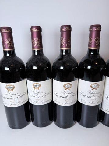 2017 x 4 Château Sociando-Mallet & 1981 x 2 Château, Nieuw